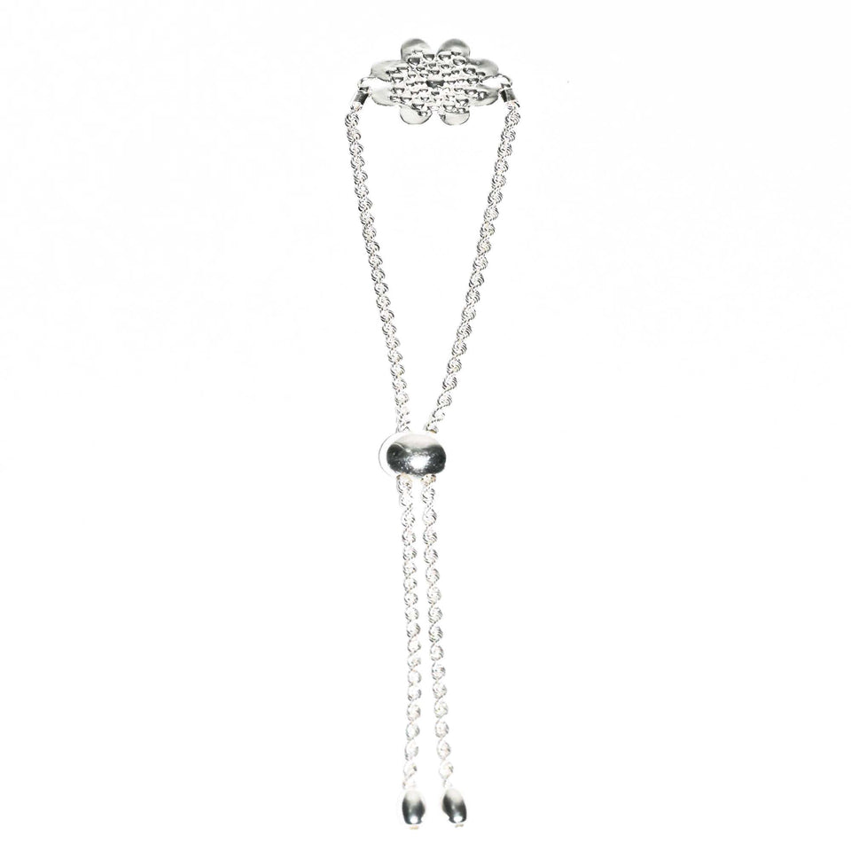 Andean Clover 950 Silver Bracelet Jewelry - Princesa Inca®