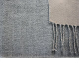 100% Baby Alpaca Scarf ~ Lt Beige/Lt Gray - Princesa Inca®