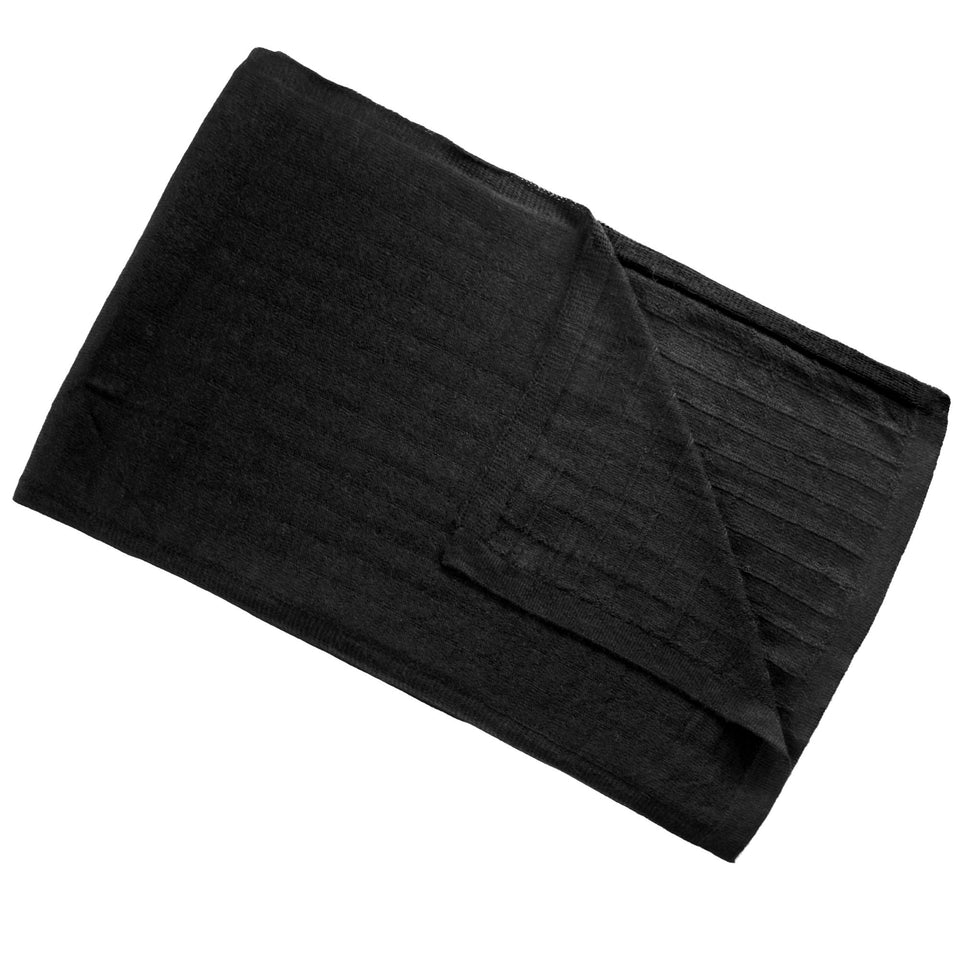 100% Baby Alpaca Lightweight Scarf ~ Natural Fiber Wrap for Women ~ Black - Princesa Inca®