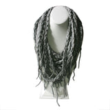 The Andean Braid Necklace ~ Light Gray - Princesa Inca®