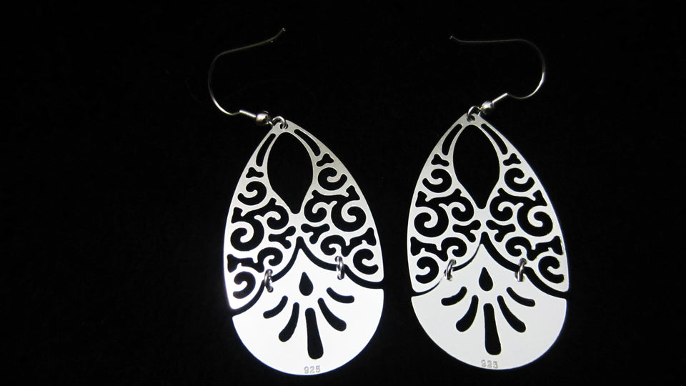Mallki 925 Silver Earring Jewelry - Princesa Inca®