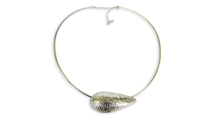 Spiral 950 Silver Necklace Jewelry - Princesa Inca®
