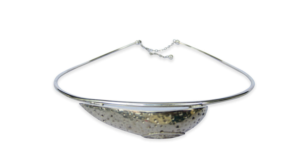 Spiral 950 Silver Necklace Jewelry - Princesa Inca®