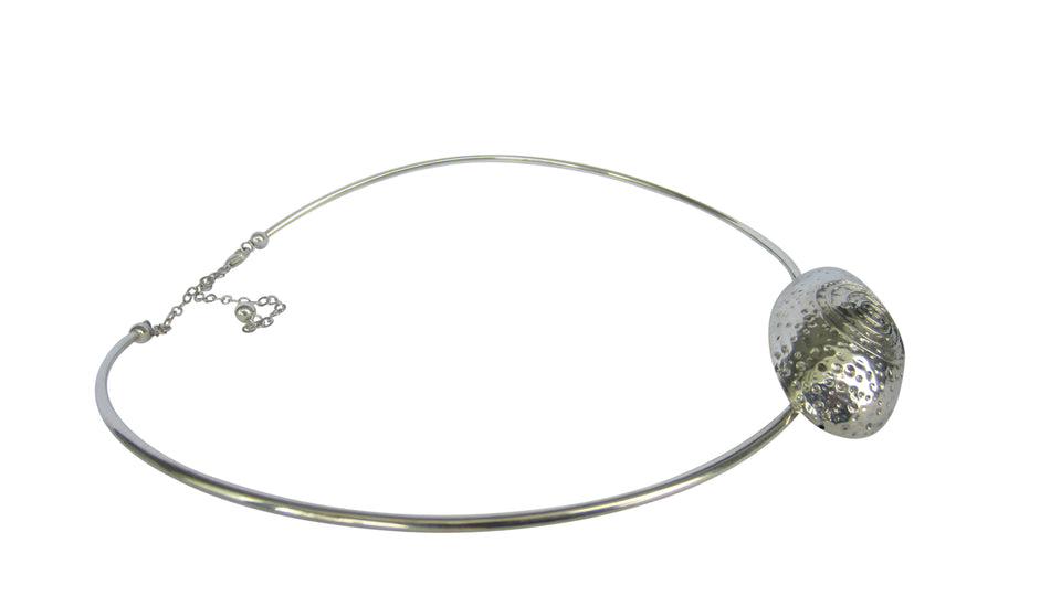 Spiral 950 Silver Necklace Jewelry - Princesa Inca®