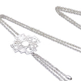Andean Cross 950 Silver Necklace Jewelry