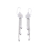Andean Clover 950 Silver Earrings Jewelry