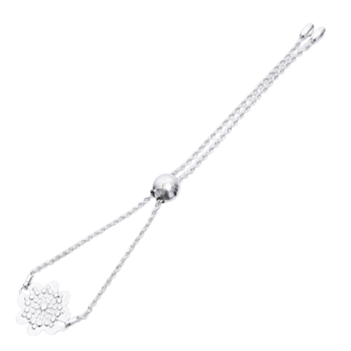 Andean Clover 950 Silver Bracelet Jewelry