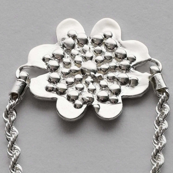 Andean Clover 950 Silver Bracelet Jewelry - Princesa Inca®