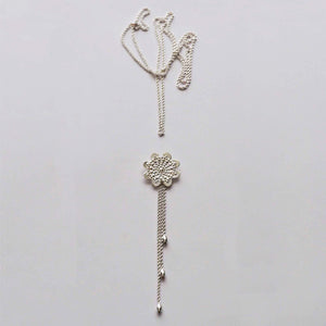Andean Clover 950 Silver Necklace Jewelry - Princesa Inca®