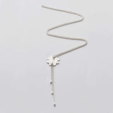 Andean Clover 950 Silver Necklace Jewelry - Princesa Inca®