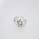 Andean Clover 950 Silver Ring Jewelry - Princesa Inca®