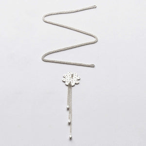 Andean Clover 950 Silver Necklace Jewelry - Princesa Inca®