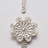 Andean Clover 950 Silver Necklace Jewelry - Princesa Inca®