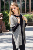 Baby Alpaca Scarf - Off-White/Gray - Princesa Inca®