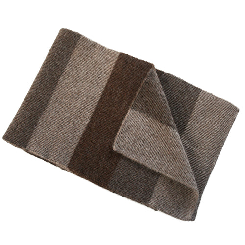 100% Baby Alpaca Scarf - Beige/Brown - Princesa Inca®