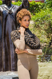 Infinity Lightweight Baby Alpaca Blend Scarf ~ Natural Fiber Wrap for Women ~ Gray/Green - Princesa Inca®