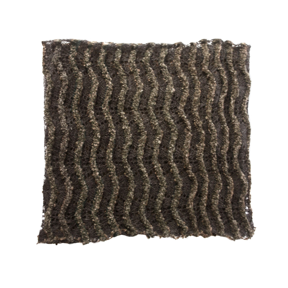 Infinity Baby Alpaca Lightweight Blend Scarf ~ Natural Fiber Wrap for Women ~ Beige/Green - Princesa Inca®