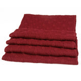 Infinity 100% Baby Alpaca Knitted Scarf - Natural Fiber Wrap for Women ~ Burgundy - Princesa Inca®