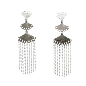 Pachakusi 925 Silver Earrings Jewelry - Princesa Inca®