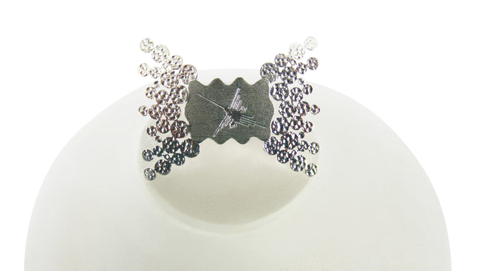 Colibri 950 Silver Ring Jewelry - Princesa Inca®