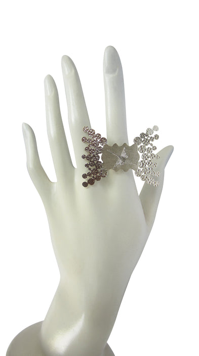 Colibri 950 Silver Ring Jewelry - Princesa Inca®