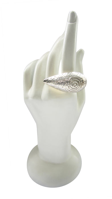 Spiral 950 Silver Ring Jewelry - Princesa Inca®