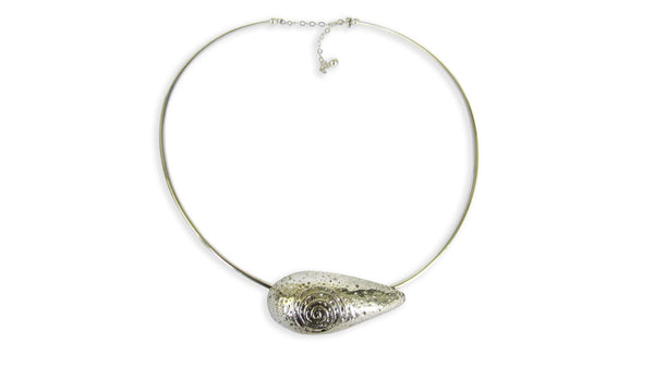 Spiral 950 Silver Necklace Jewelry - Princesa Inca®