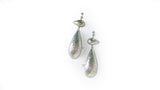 Spiral 950 Silver Earrings Jewelry - Princesa Inca®