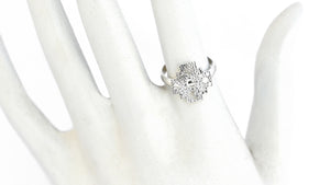 Andean Cross 950 Silver Ring Jewelry - Princesa Inca®