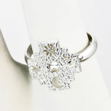 Andean Cross 950 Silver Ring Jewelry - Princesa Inca®