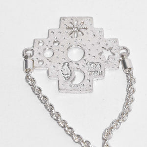 Andean Cross 950 Silver Bracelet Jewelry - Princesa Inca®