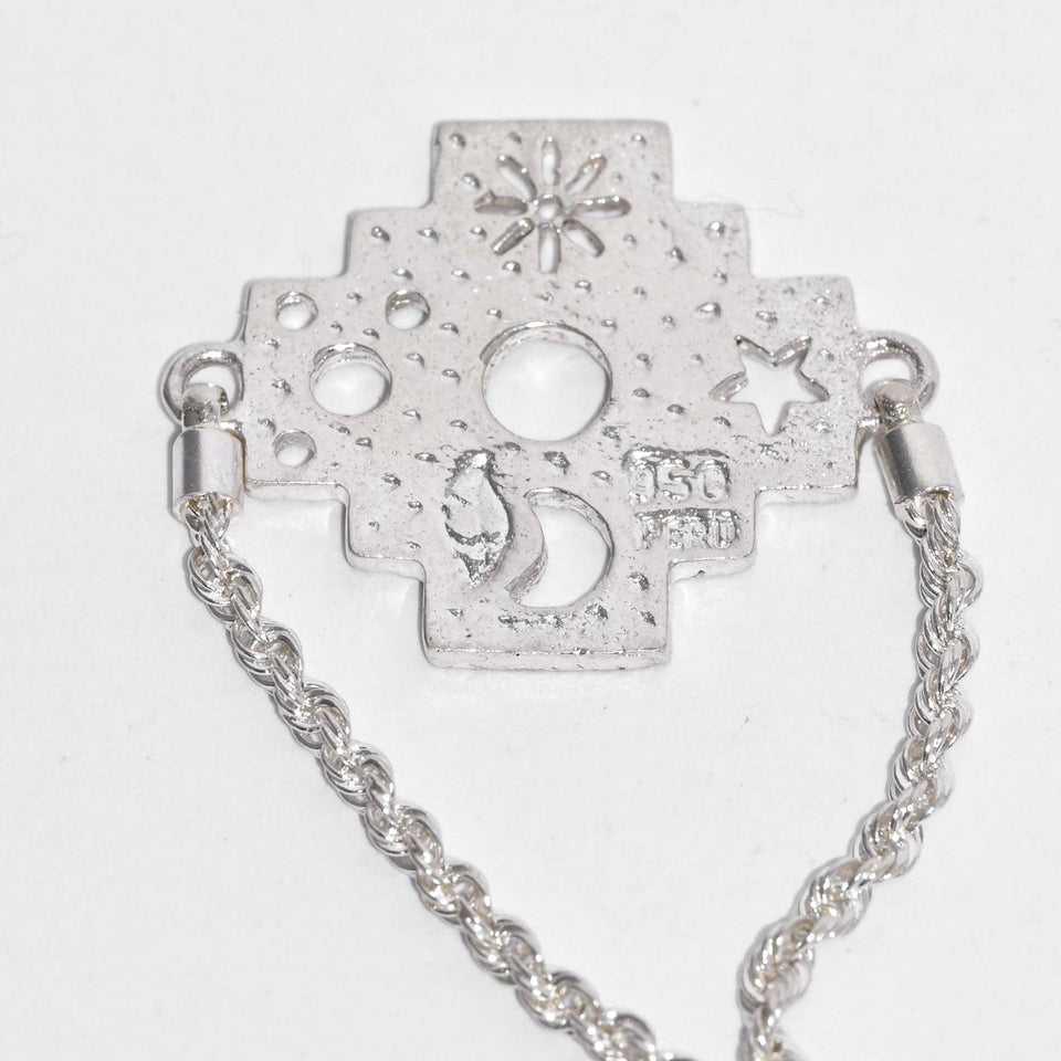 Andean Cross 950 Silver Bracelet Jewelry - Princesa Inca®