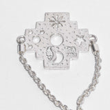 Andean Cross 950 Silver Bracelet Jewelry - Princesa Inca®