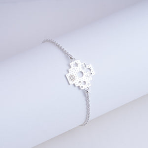 Andean Cross 950 Silver Bracelet Jewelry - Princesa Inca®