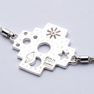 Andean Cross 950 Silver Bracelet Jewelry - Princesa Inca®