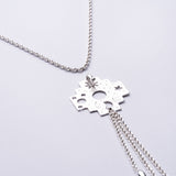 Andean Cross 950 Silver Necklace Jewelry - Princesa Inca®