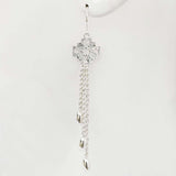 Andean Cross 950 Silver Earrings Jewelry - Princesa Inca®