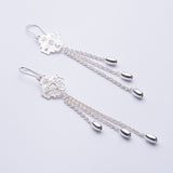 Andean Cross 950 Silver Earrings Jewelry - Princesa Inca®