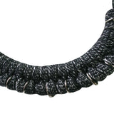 Pectoral mochica Necklace ~ Charcoal Gray - Princesa Inca®