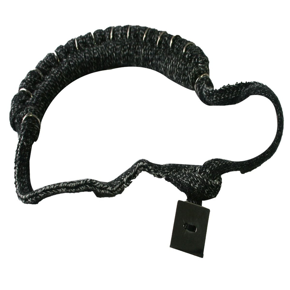 Pectoral mochica Necklace ~ Charcoal Gray - Princesa Inca®