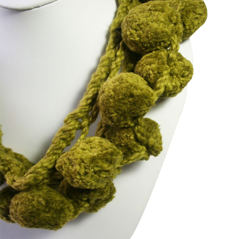 Chimu Ceremonial Balls ~ Moss Green - Princesa Inca®